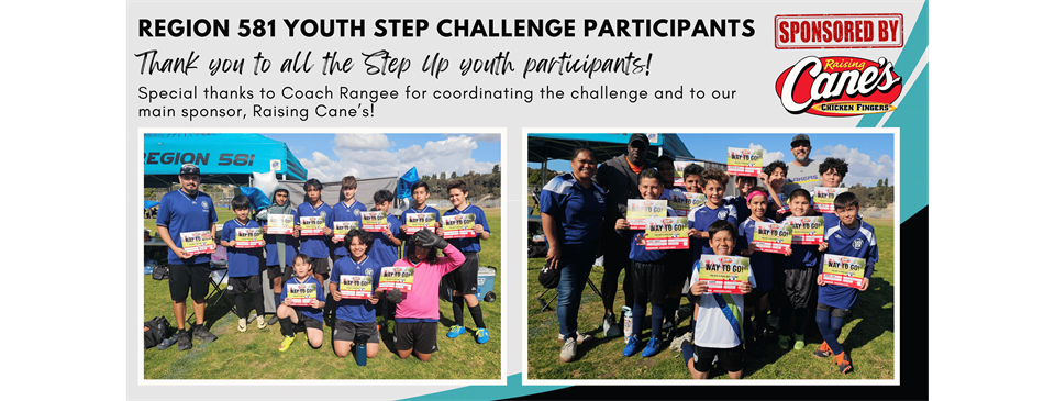 Youth Step Challenge Participants